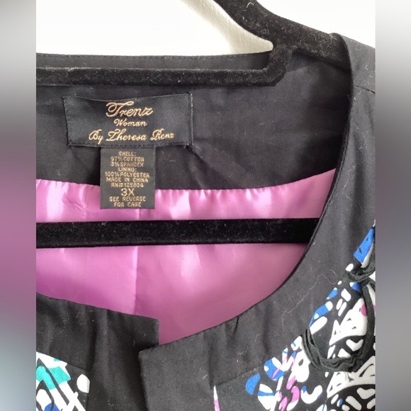 FRENZ BY THERESA RENZ Women's Jacket Blazer size 3X - Picture 3 of 8